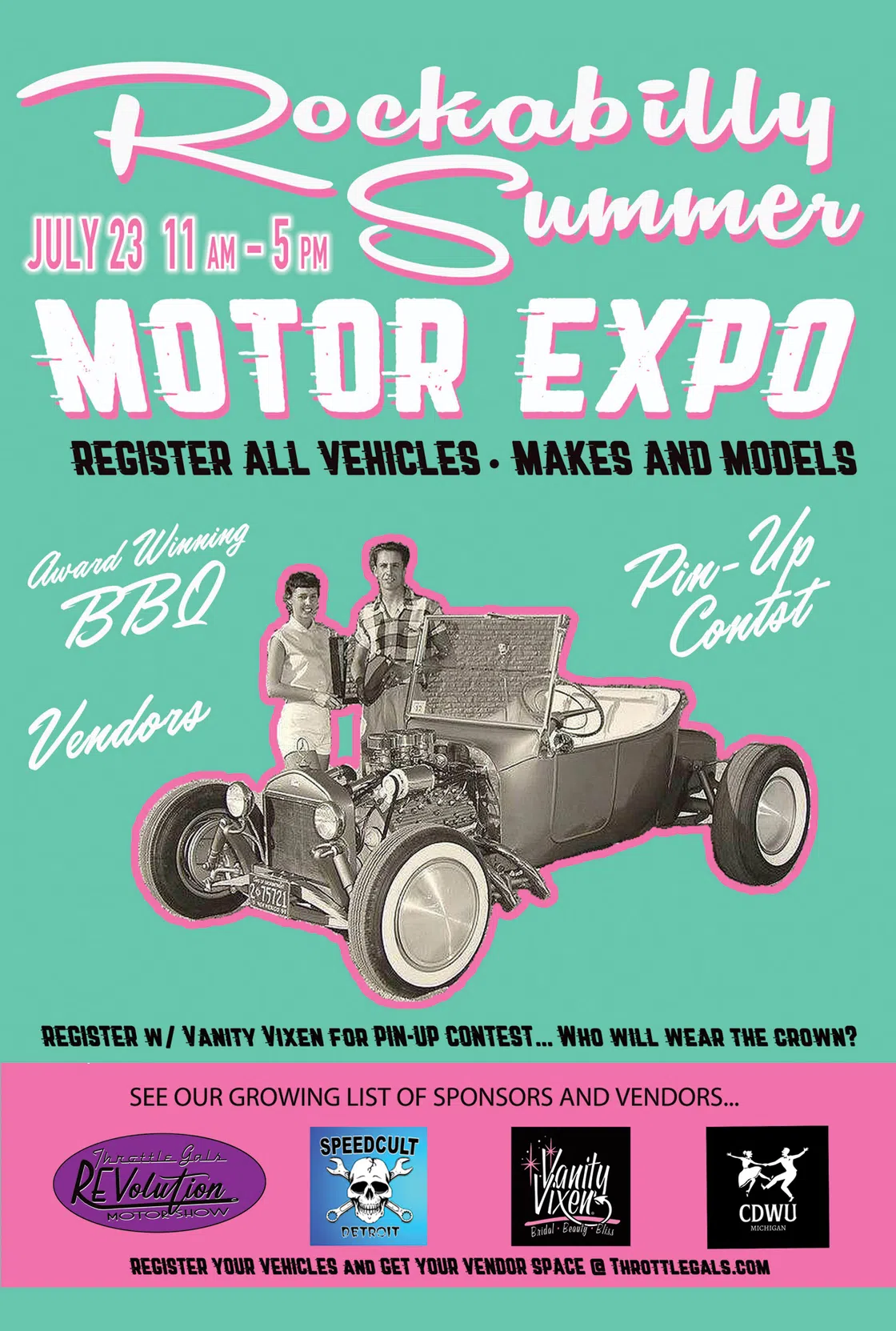 Throttle Gals REVolution: ROCKABILLY SUMMER MOTOR EXPO!!!